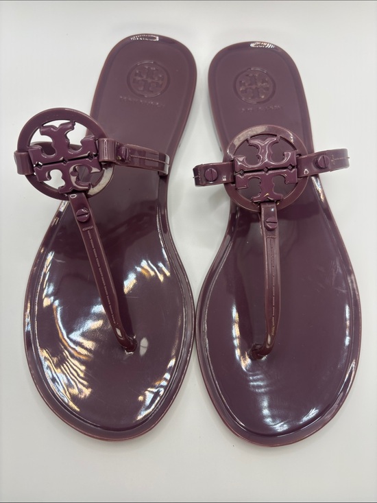 Tory Burch Shoes - Tory Burch Jelly Thong Sandals in Plum